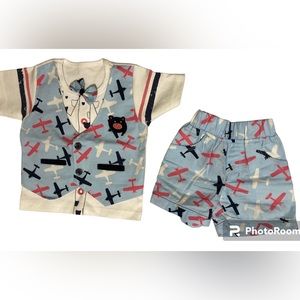 Baby boy matching set . Size : 9-12 months